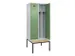 locker met bank,voor scheiding van kleding,HxBxD 2120x800x815mm,2vak