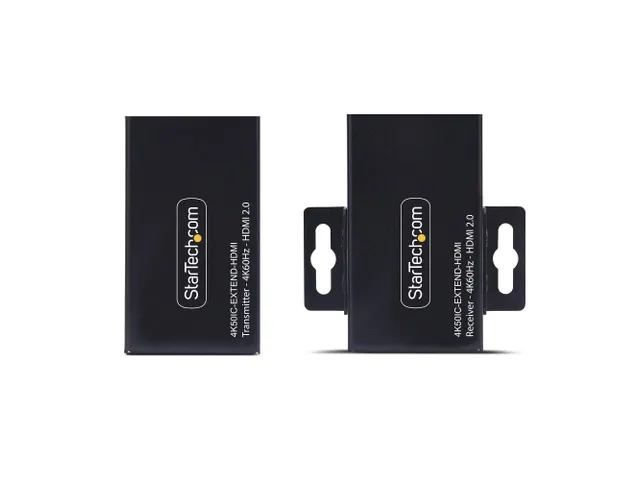 StarTech.com Audio/video extender AV-zender & ontvanger Zwart