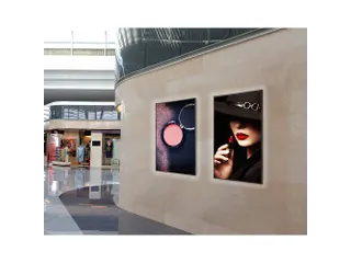 Slide-in posterframe Slim A2 LED verlicht Zwart - 6