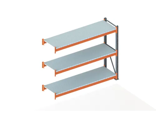 Breedvakstelling Aanbouwveld Hxbxd 2200x2785x800mm 3 Stalen Legborden