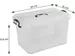 BRASQ Opbergbox 28 Liter SB28 50x34x27,5cm