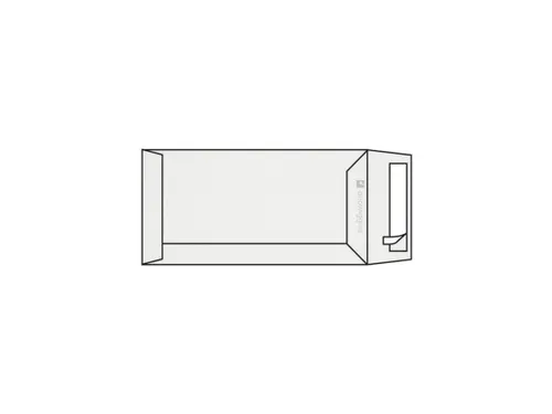 Zak Akte Envelop Strip DL 110x220mm Rives Design Extra wit 250 Stuks