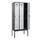 locker,HxBxD 2120x900x500mm,3vak,vak B 300mm,draaigrendel