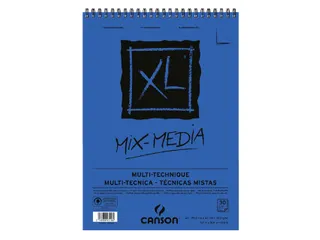 Aquarelblok Canson Xl Mix Media Spiraal A3 300gr 30 vel - 1