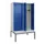 locker met bank,voor scheiding van kleding,HxBxD 2120x1200x815mm,4vak