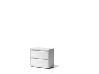 hangmappenkast,HxBxD 693x800x470mm,2hangmappenframes,romp verkeerswit - 1
