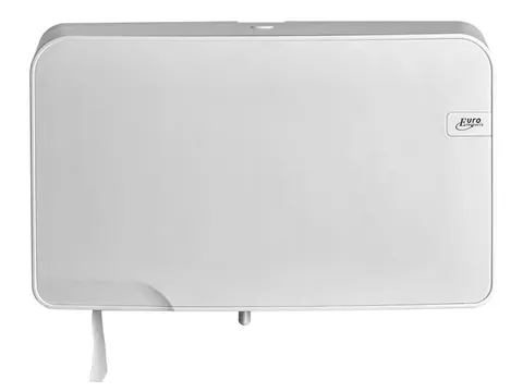 Toiletroldispenser QuartzLine Mini Duo Jumbo Wit