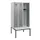 locker met bank,HxBxD 1950x900x815mm,3vak,vak B 300mm,cilinderslot