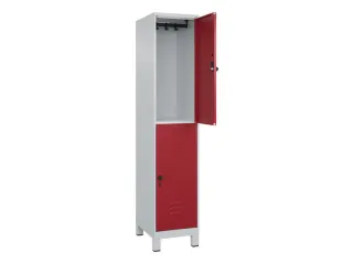 dubbeldekse locker,HxBxD 1950x400x500mm,1x2vak.,vak B 400mm - 2