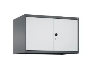 opzetkast,v. locker,2vak.,vak B 400mm,HxBxD 500x800x500mm,vleugeldeur - 1