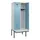 locker met bank,HxBxD 2120x800x815mm,2vak,vak B 400mm,cilinderslot