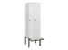 locker voor scheiding van kleding,HxBxD 2120x600x815mm,2vak
