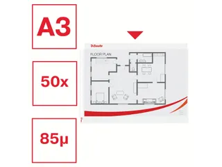 Showtas Esselte 55230 Standaard A3 Landscape Pp 0.09mm 11-Gaats - 6