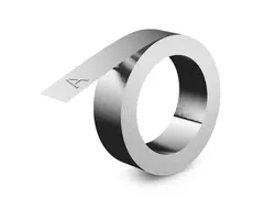 Reliëftape Dymo embossing zelfklevend aluminium 12mm zilver