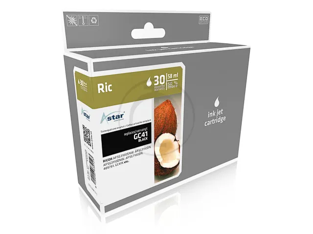 AS15141 ASTAR RICOH GC41 SG ink black