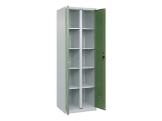 wasgoedverdeelkast,HxBxD 1850x600x500mm,vak B 300mm,draaigrendel - 2