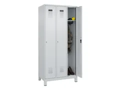 locker,HxBxD 1950x900x500mm,3vak,vak B 300mm,cil.-slot,voeten