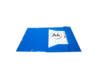 Elastomap A4 Assorti 3 Kleppen Polypropyleen 4/10de Ondoorschijnend - 25