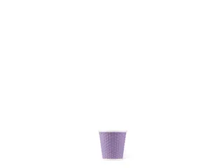 Beker porselein Les Artistes Paris 80ml met siliconen grip Violet Parm - 1