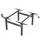 Dextro Duo onderstel Slinger Zit-Sta 120-180 breed, kleur Zwart