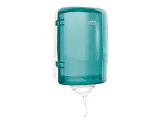 Reflex Mini Centerfeed Dispenser Wit/Turquoise M3