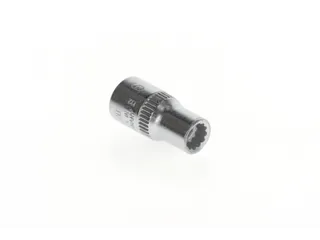 D 20 6 Stekkerdoos 1/4 inch UD profiel 6mm - 4