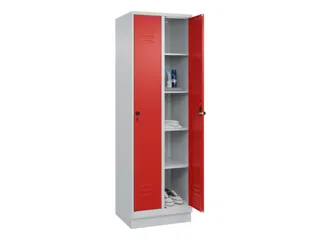 wasgoedverdeelkast,HxBxD 1950x600x500mm,vak B 300mm,draaigrendel - 3