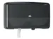 Tork 555508 T2 Twin Mini Jumbo Toiletpapier Dispenser Elevation Zwart
