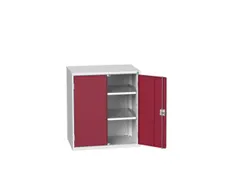 universele kast,HxBxD 900x800x550mm,2xStalen bodem,draaigrendelslot