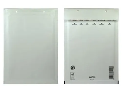 Luchtkussenenvelop 180x265 Mm Met Stripsluiting Wit