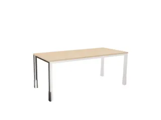 In hoogte verstelbaar bureau,HxBxD 720-840x1800x800mm,NE-esdoorn - 2