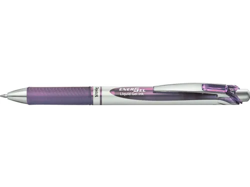 Gelschrijver Pentel BL77 Energel medium lila 0.35 mm