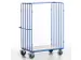 chariot de transport de colis,force 600kg,plateau Lxl 1200x800mm