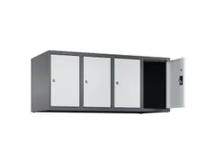 opzetkast,v. locker,4vak.,vak B 300mm,HxBxD 500x1200x500mm