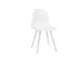 Chaise Visiteur 4 Pieds Blanc Assise Coque Plastique Blanc
