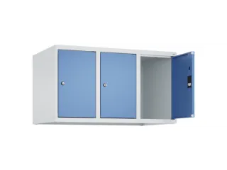 opzetkast,v. locker,3vak.,vak B 300mm,HxBxD 500x900x500mm,vleugeldeur - 2