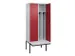 locker voor scheiding van kleding,HxBxD 2120x800x815mm,2vak