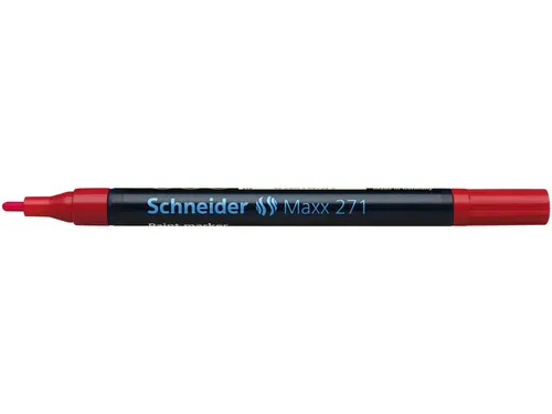 Lakmarker Schneider Maxx 271 1-2mm Rood