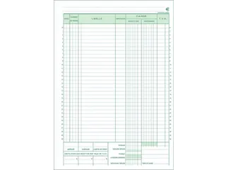 Exacompta Kopie Kasboek Franstalig - 1