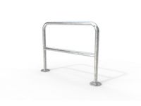 Fietsbeugel H (boven De Grond) X L 800x1000mm Ø 48mm Kniebuis Beton