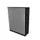 jaloeziedeurkast,HxBxD 1545x1200x445mm,3xhouten vloer,4 OH,CC-zwart