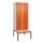Z-garderobekast,HxBxD 2120x800x815mm,4vak,vak B 400mm,cil.-slot