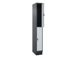 dubbeldekse locker,HxBxD 1950x250x500mm,1x2vak.,vak B 250mm - 2