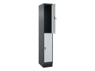 dubbeldekse locker,HxBxD 1950x300x500mm,1x2vak.,vak B 300mm - 2