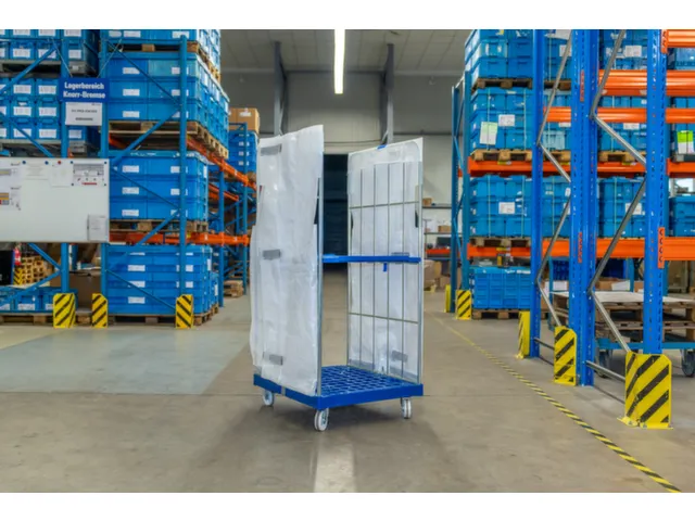 Afdekzeil,v. rolcontainer,HxB 1450x650mm,v. rolcontainer,PP,wit/blauw