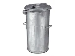 Staalverzinkte Afvalbak 90 Liter