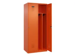 locker voor scheiding van kleding,HxBxD 1850x800x500mm,2vak