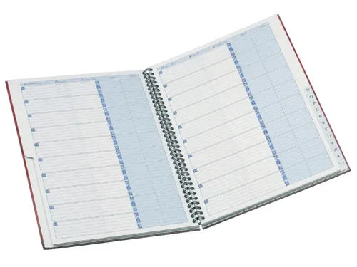 Adresboek Oxford Essentials A5 72vel dubbelspiraal assorti