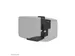 Support mural pour Sonos PLAY:5 & Five Neomounts WL35-725BL1 noir