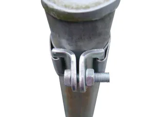Klemmenband,V. Afvalbak,Paalmontage - 1